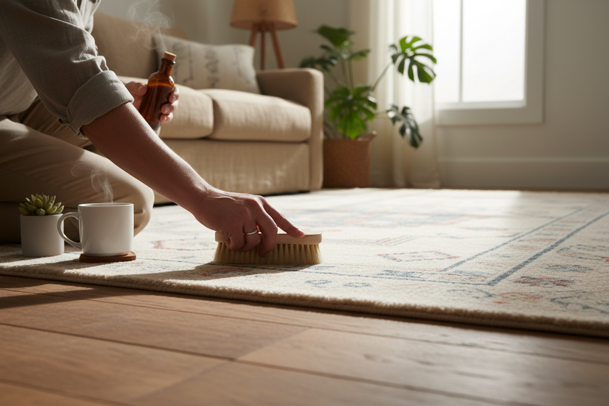 Comment entretenir et nettoyer un tapis : guide complet par matière