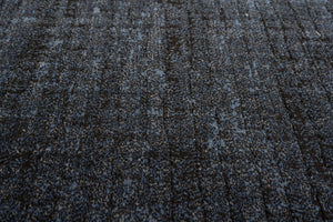 Tapis bleu anthracite Tapison Home Torino, détail