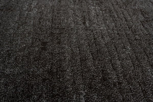 Tapis ras anthracite Tapison Home Torino, détail