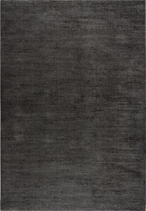 Tapis ras anthracite Tapison Home Torino, format rectangulaire