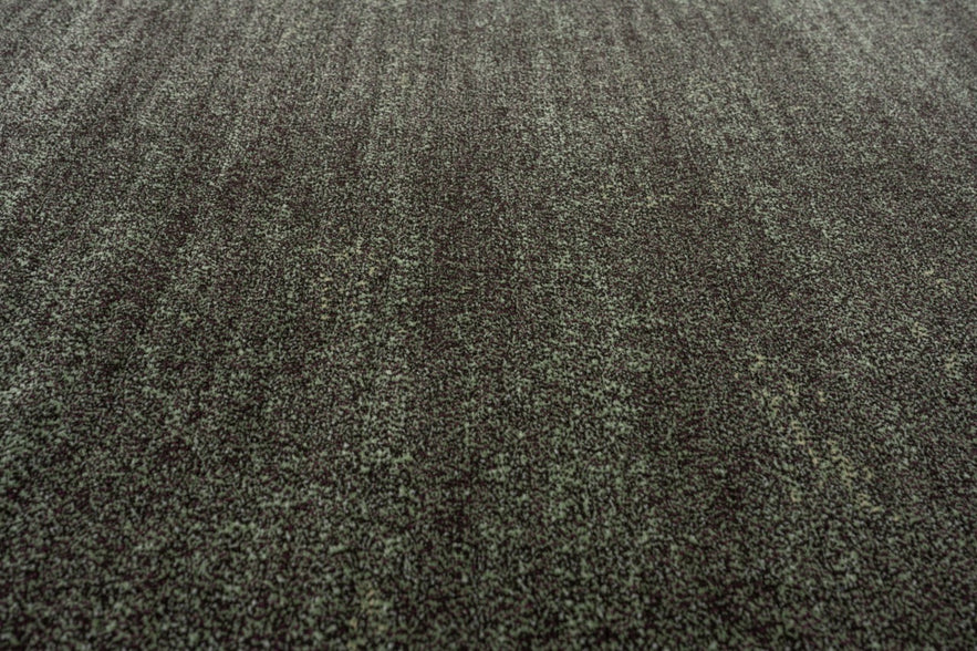 Tapis vert mousse Tapison Home Torino, détail