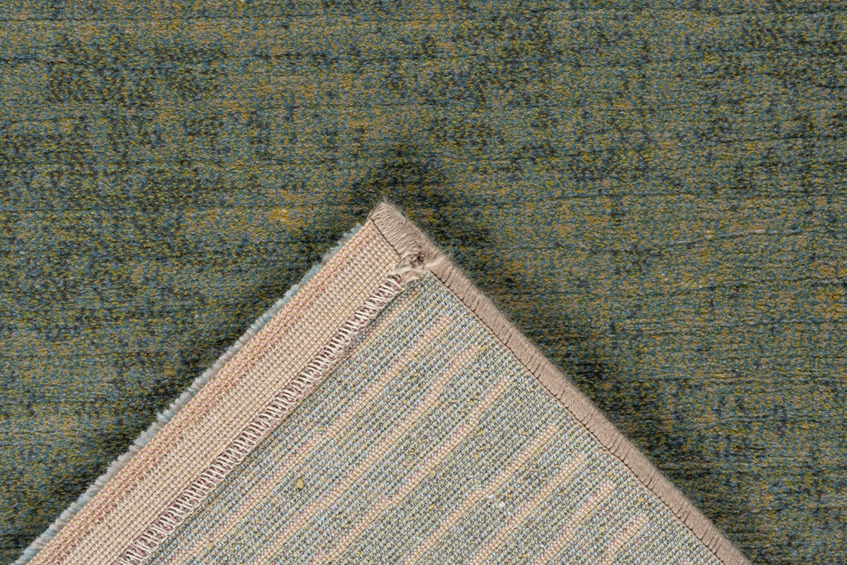 Tapis vert sauge Tapison Home Torino, détail
