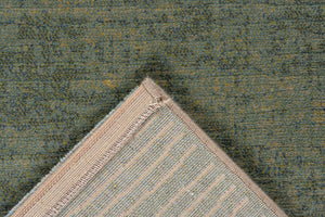 Tapis vert sauge Tapison Home Torino, détail