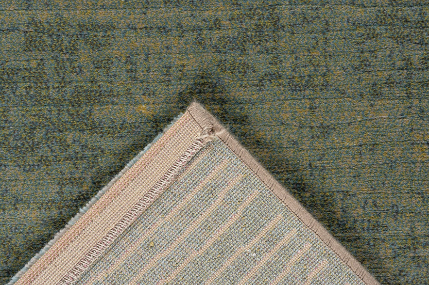 Tapis vert sauge Tapison Home Torino, détail