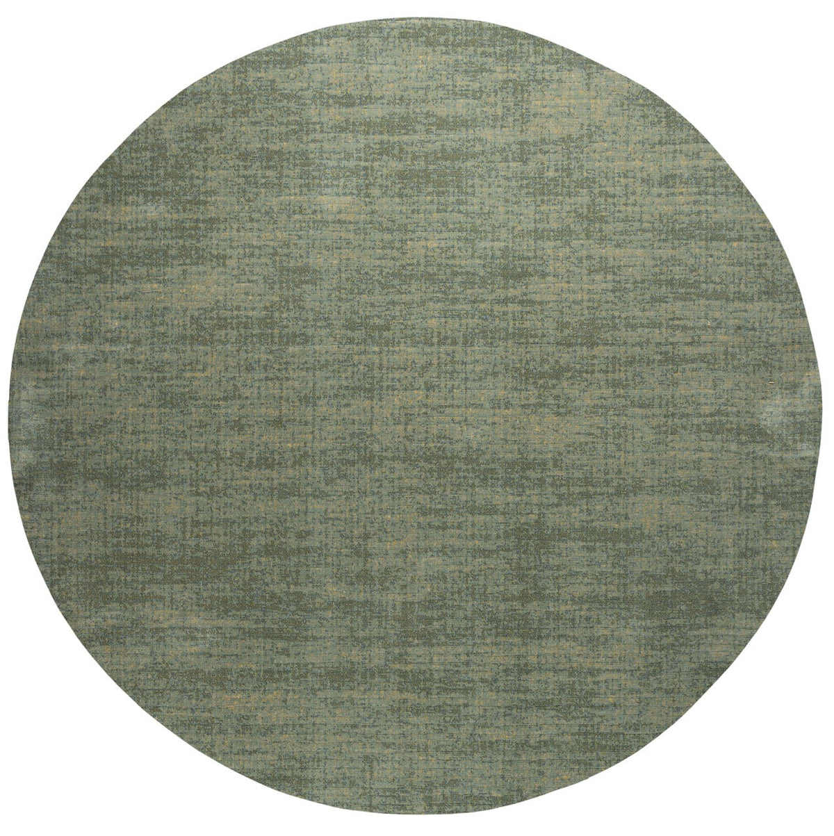 Tapis vert sauge Tapison Home Torino, format rond