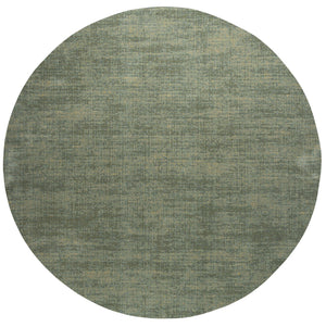 Tapis vert sauge Tapison Home Torino, format rond