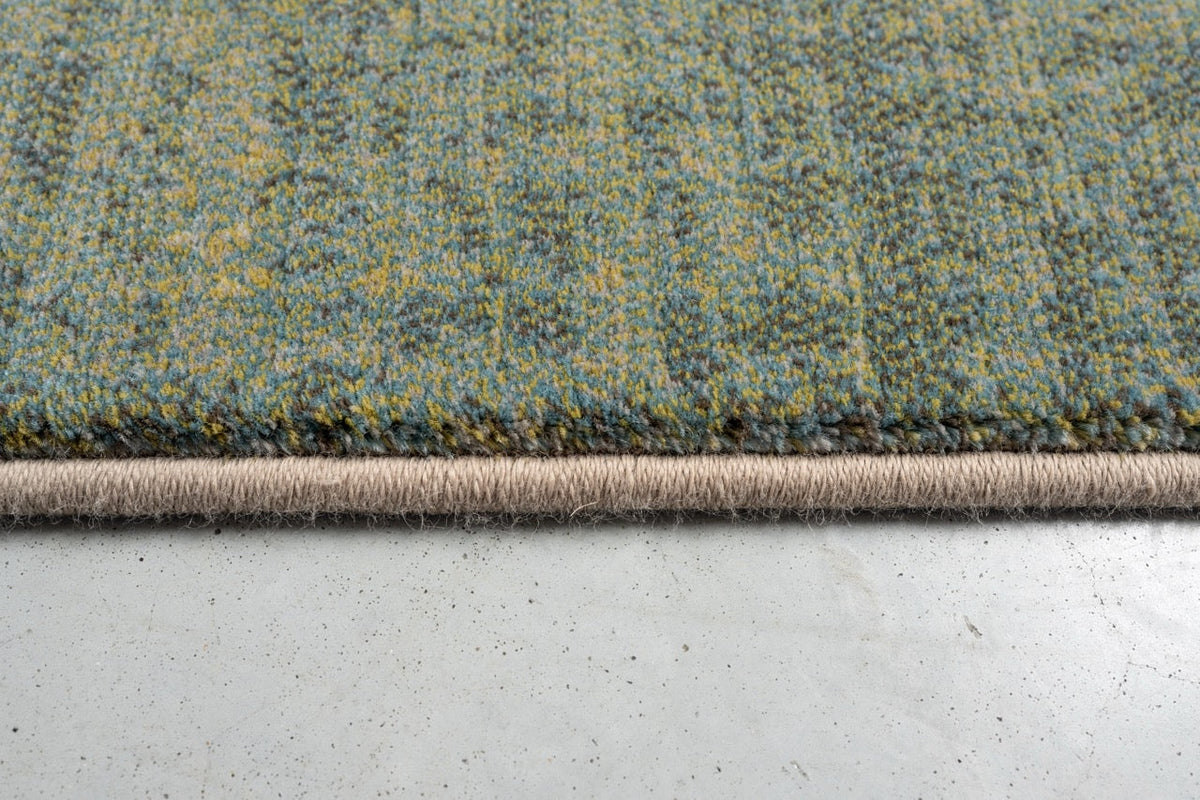 Tapis vert sauge Tapison Home Torino, détail