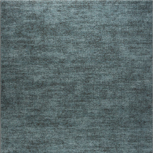 Tapis bleu pétrole Tapison Home Torino, format carré