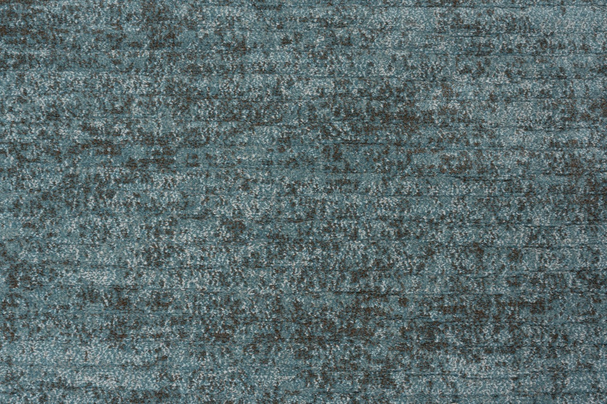 Tapis bleu pétrole Tapison Home Torino, détail