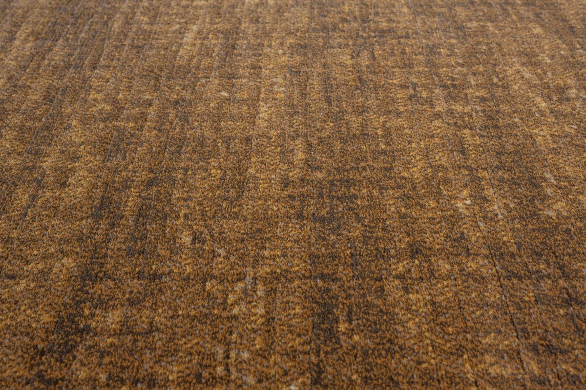 Tapis ras cognac Tapison Home Torino, détail