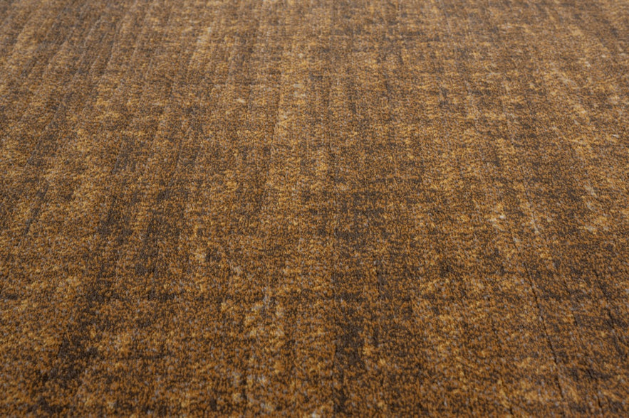 Tapis ras cognac Tapison Home Torino, détail