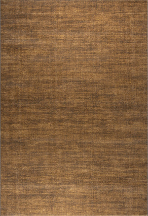Tapis ras cognac Tapison Home Torino, format rectangulaire