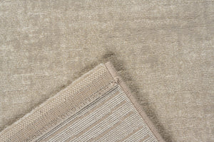 Tapis ras crème Tapison Home Torino, détail