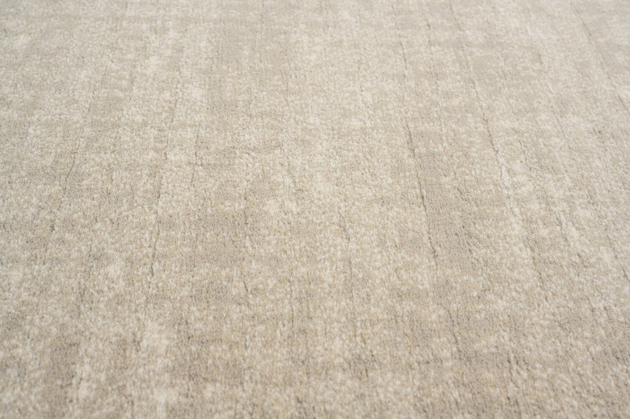 Tapis ras crème Tapison Home Torino, détail
