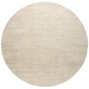 Tapis ras crème Tapison Home Torino, format rond