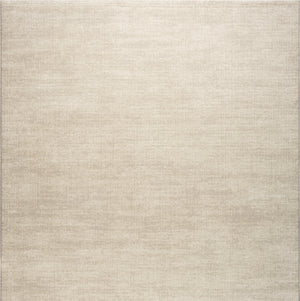 Tapis ras crème Tapison Home Torino, format carré