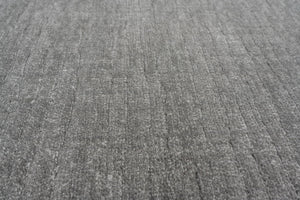 Tapis ras gris flanelle Tapison Home Torino, détail