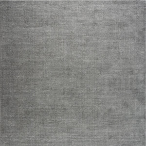 Tapis ras gris flanelle Tapison Home Torino, format carré
