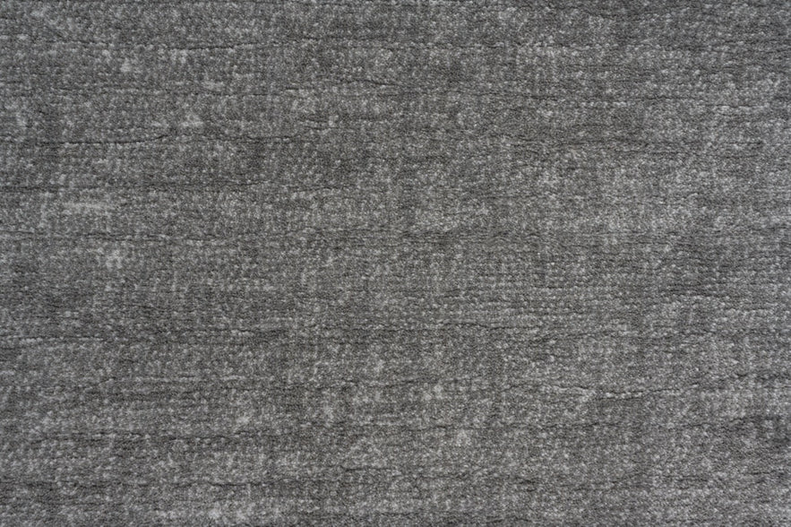 Tapis ras gris flanelle Tapison Home Torino, détail