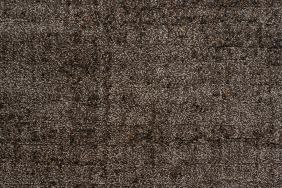 Tapis ras taupe Tapison Home Torino, détail
