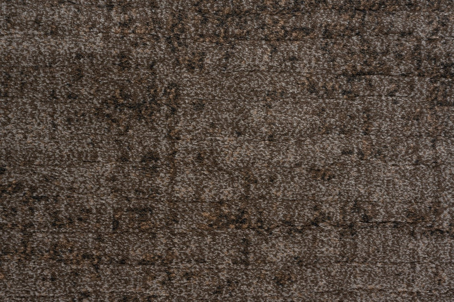 Tapis ras taupe Tapison Home Torino, détail