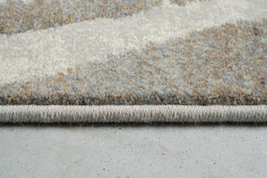 Vue de profil du velours ras et de la bordure du tapis Tapison Home Torino 063.0990.9243