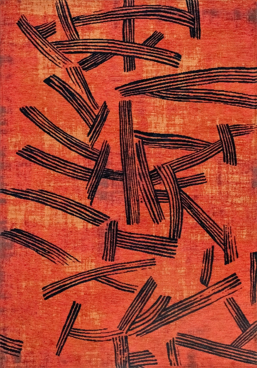 Louis de Poortere Meditation Kanji Ginger Chocolate 2069