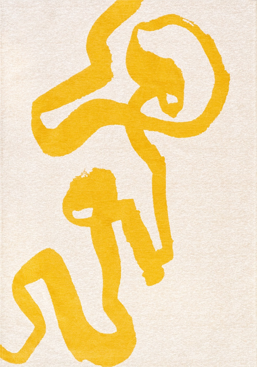 Louis de Poortere Craft Ribbon Pure Yellow 2084