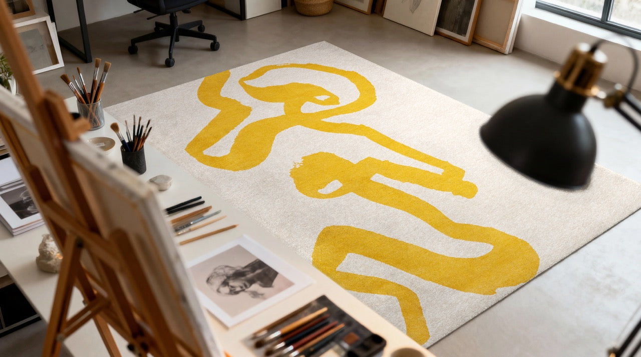 Louis de Poortere Craft Ribbon Pure Yellow 2084