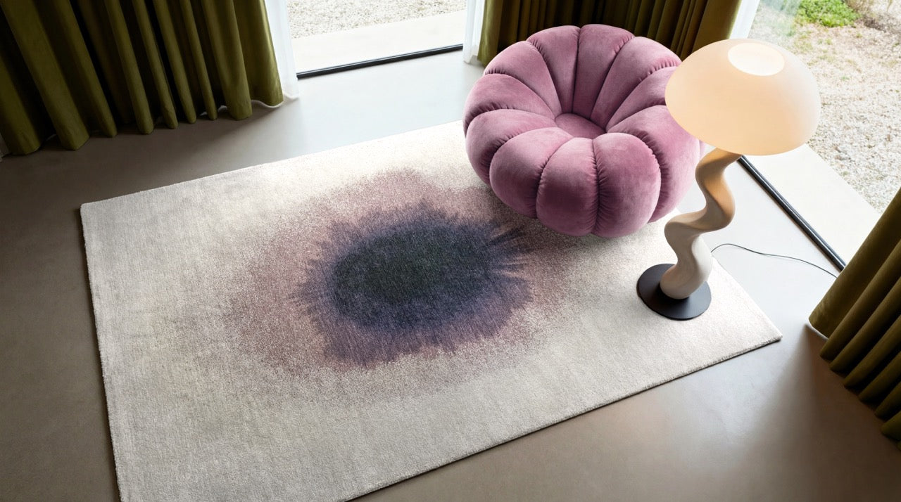 Louis de Poortere Meditation Drop Purple Smoke 2101