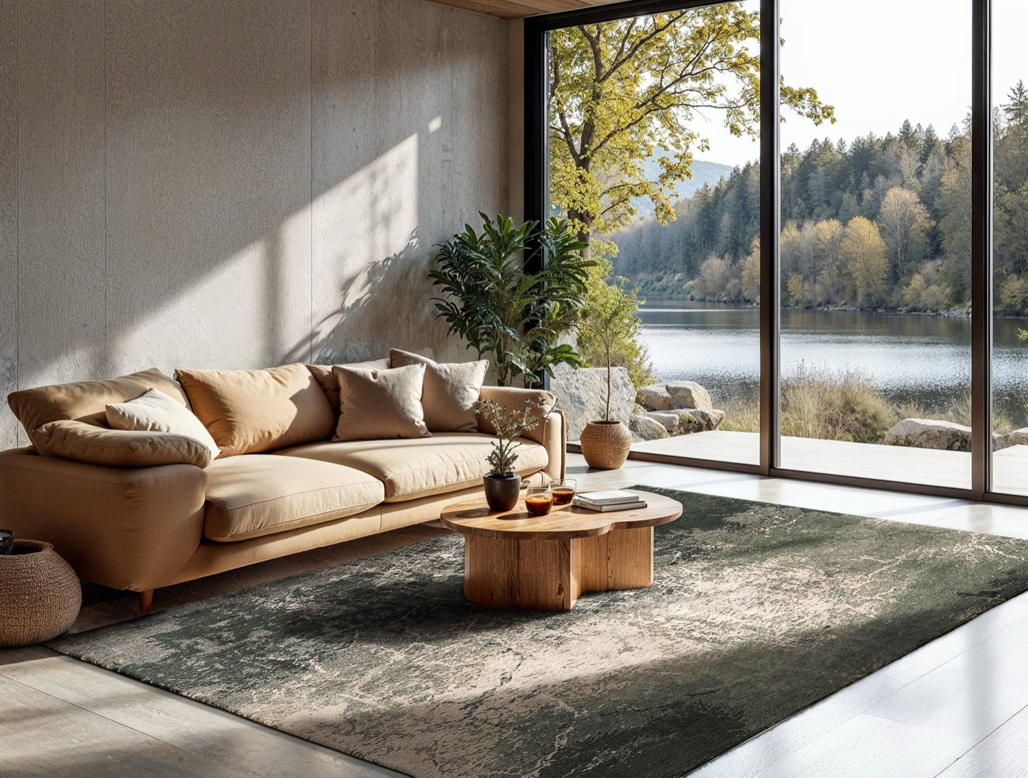 Louis de Poortere Mad Men Cracks Dark Pine 8723