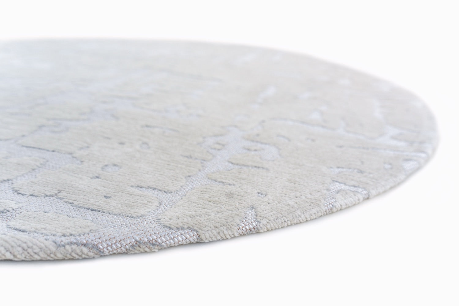 Louis de Poortere Structures Baobab Round Tsingy Oyster 9198