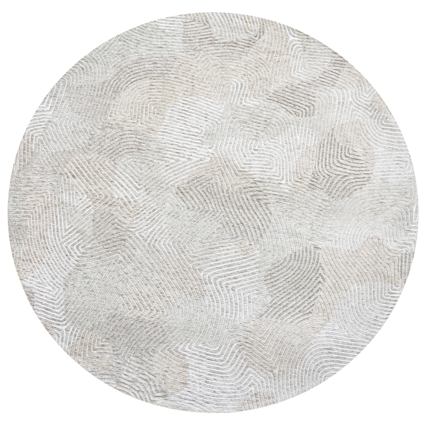 Louis de Poortere Meditation Coral Round Shell Beige 9229