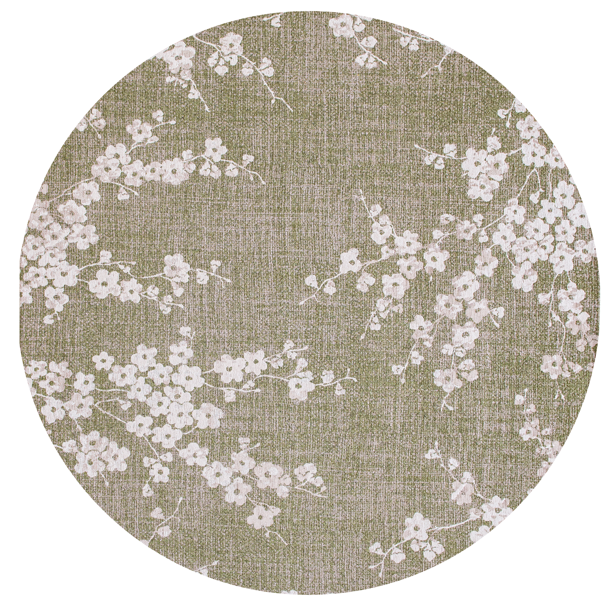 Louis de Poortere Sakura Round Wet Garden 9372