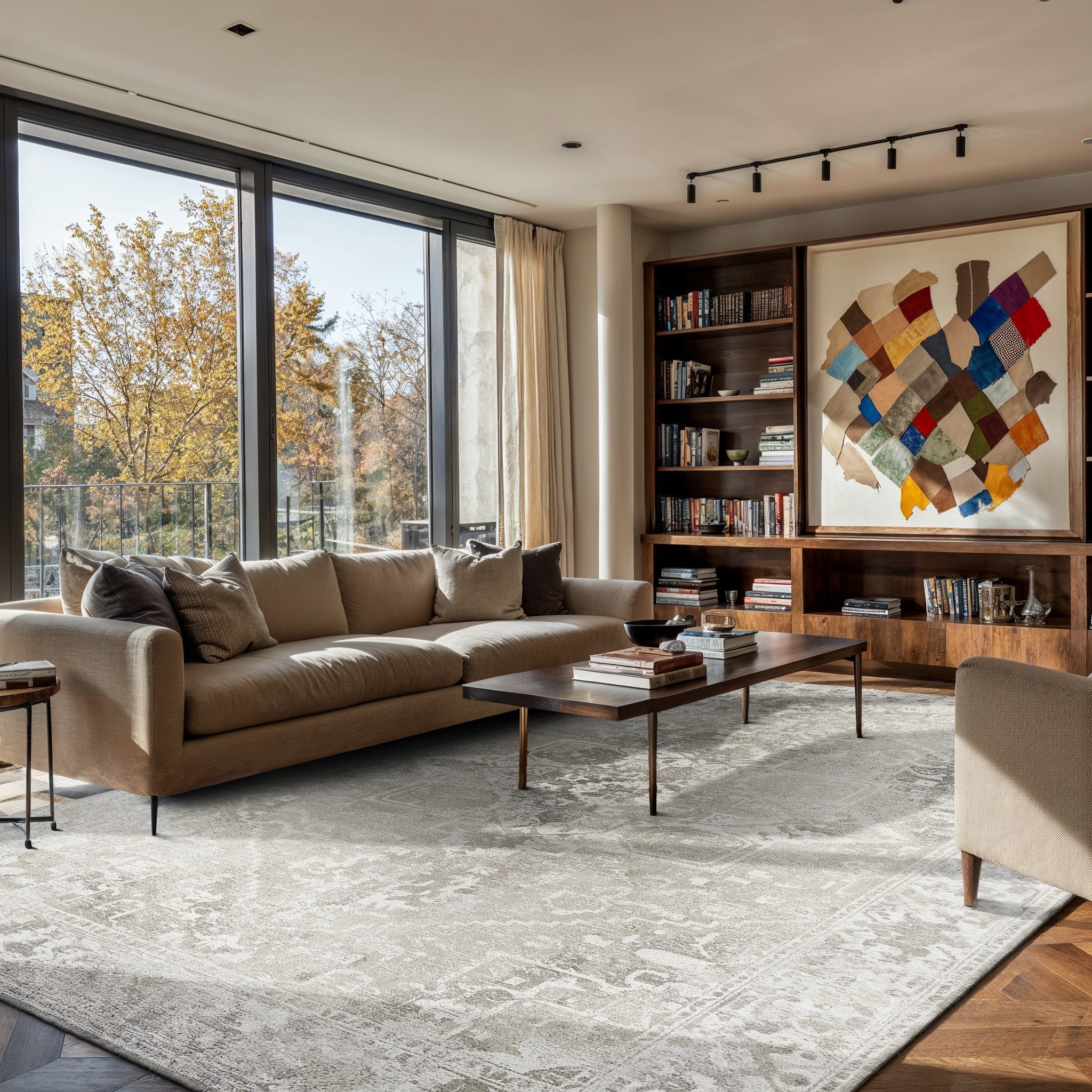 Louis de Poortere Antiquarian Tabriz Suede 9647