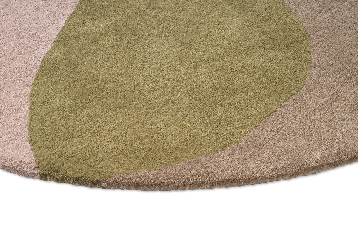 Tapis Brink & Campman Decor Miller Autumn, détail du bord et du poil
