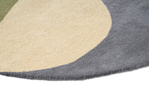 Tapis Brink & Campman Decor Miller Summer, détail du bord et du poil