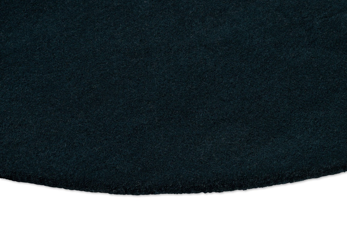 Tapis Brink & Campman Element Lane Blue, détail du bord et du poil
