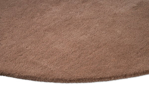 Tapis Brink & Campman Element Lane Red, détail du bord et du poil
