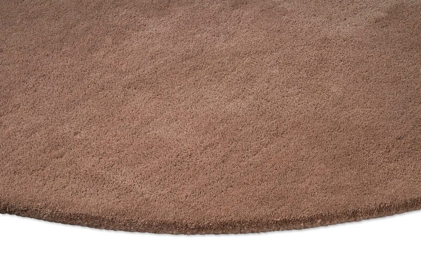 Tapis Brink & Campman Element Lane Red, détail du bord et du poil