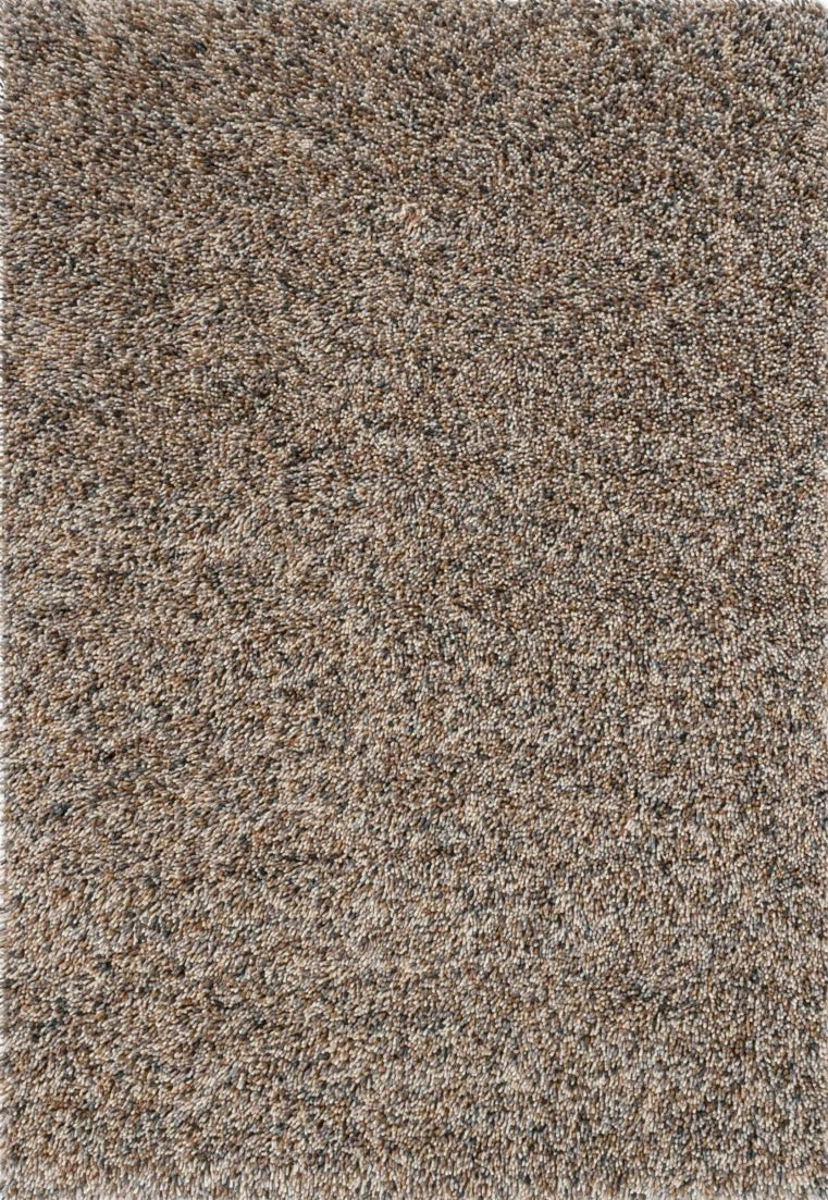 Tapis Brink & Campman Loom Natural Storm gris, taupe et gris bleu, vue de dessus