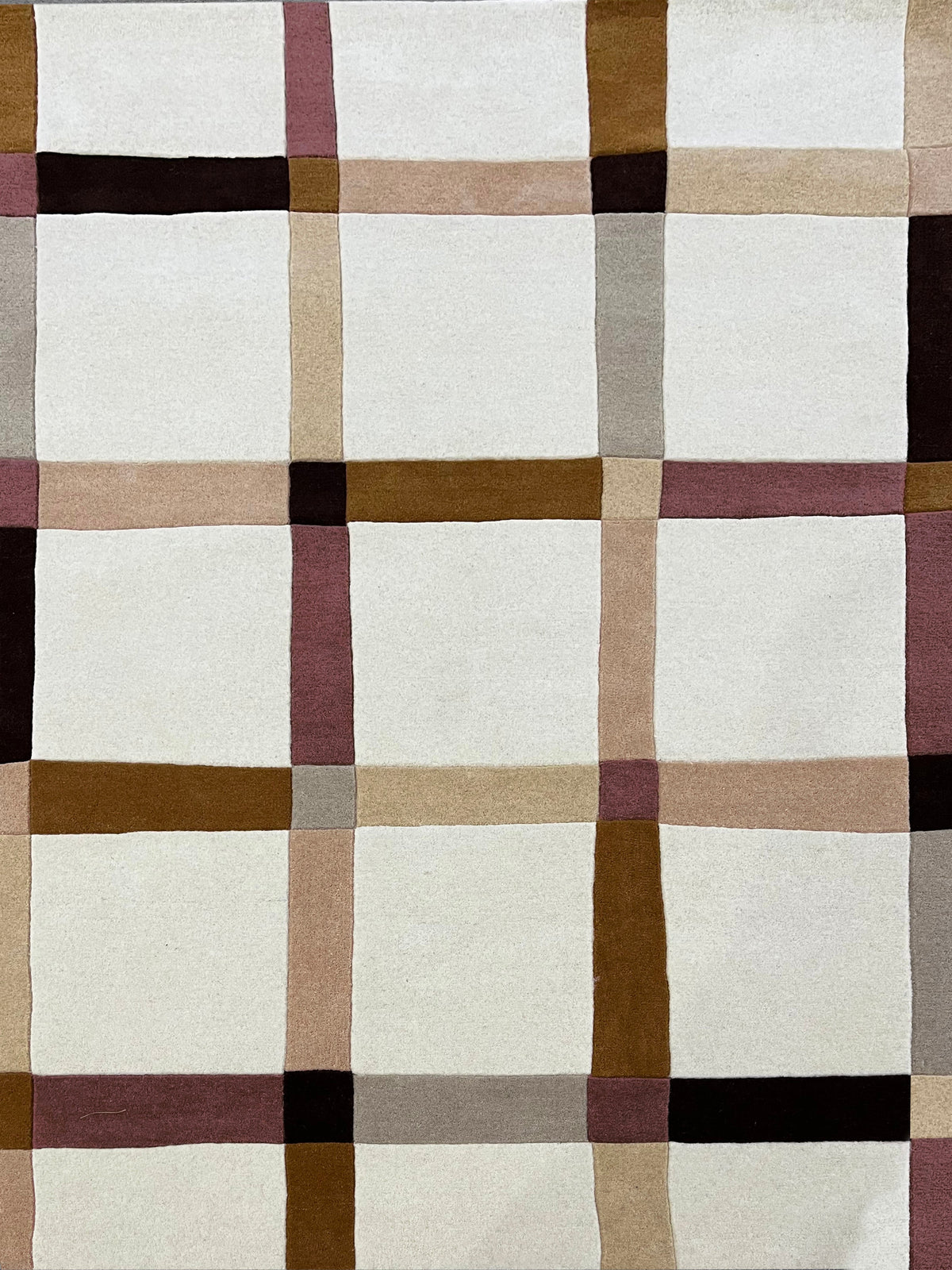 Tapison Home Grid Plum