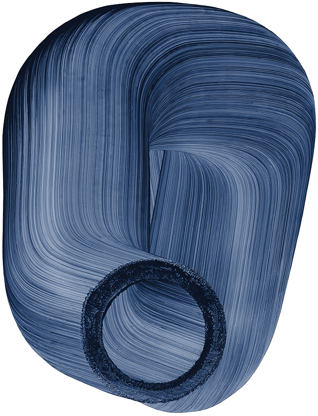 Moooi Carpets Big Scale One Blue Ink