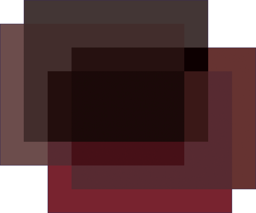 Moooi Carpets Blended 4 Colours Marble Red