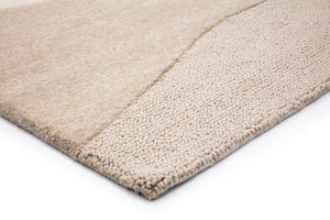 Tapis Acsento Bergen, détail de l'angle et du poil