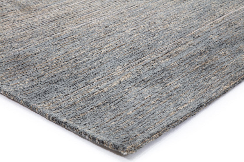 Tapis Acsento Moonshadow Green, détail de l'angle et du poil