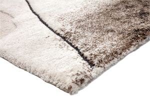 Tapis Acsento Valley, détail de l'angle et du poil