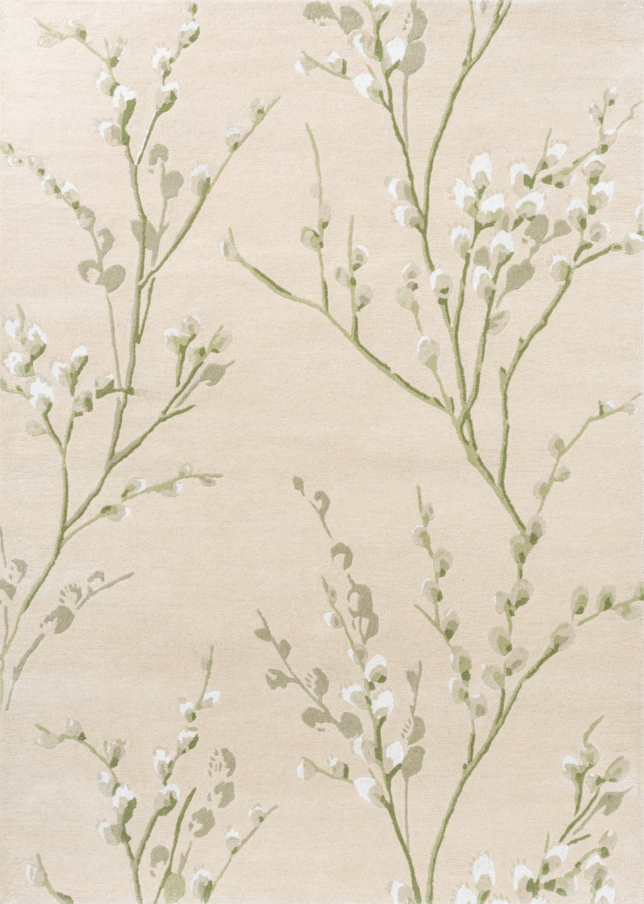 Laura Ashley Pussy Willow Hedgerow Green 079807