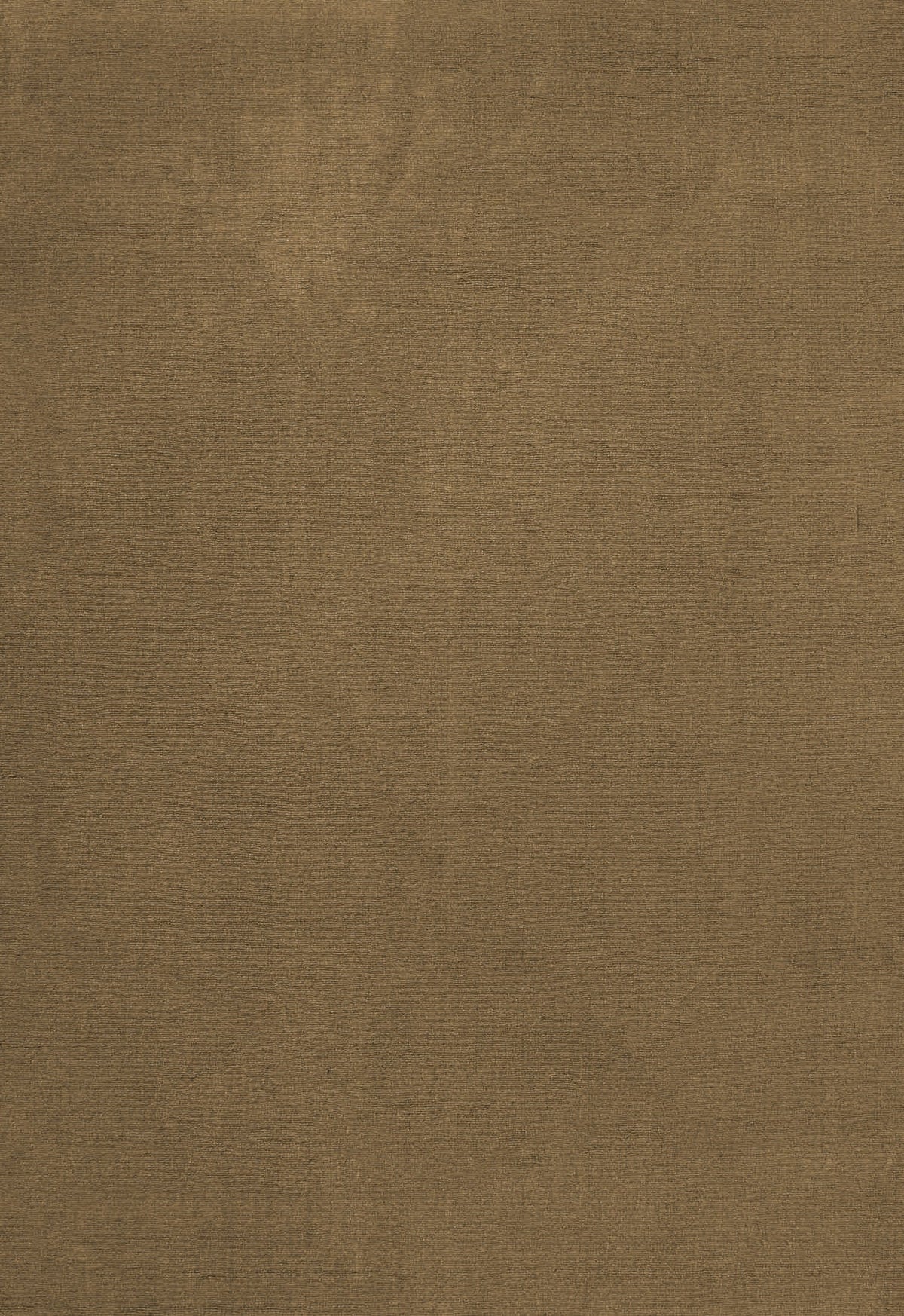 Tapis vert kaki Layered Solid Wool Green Umber, vue de dessus