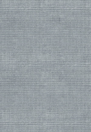 Tapis bleu gris Layered Drift Wool Dusty Blue, détail de la laine côtelée
